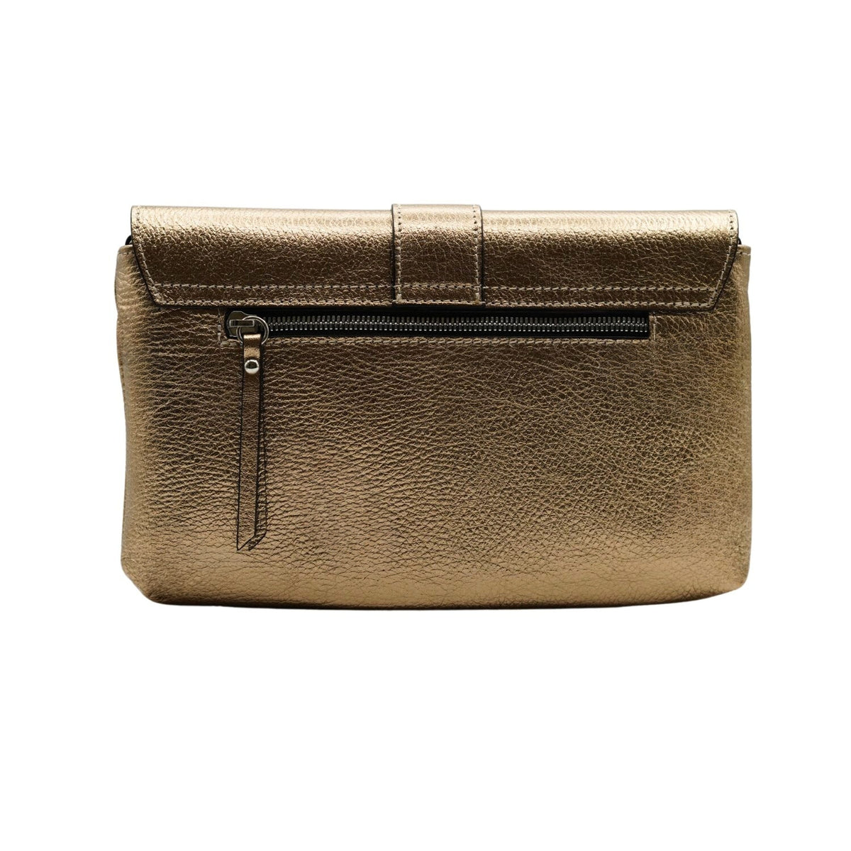 Fits Everything Clutch / Crossbody - Antique Gold