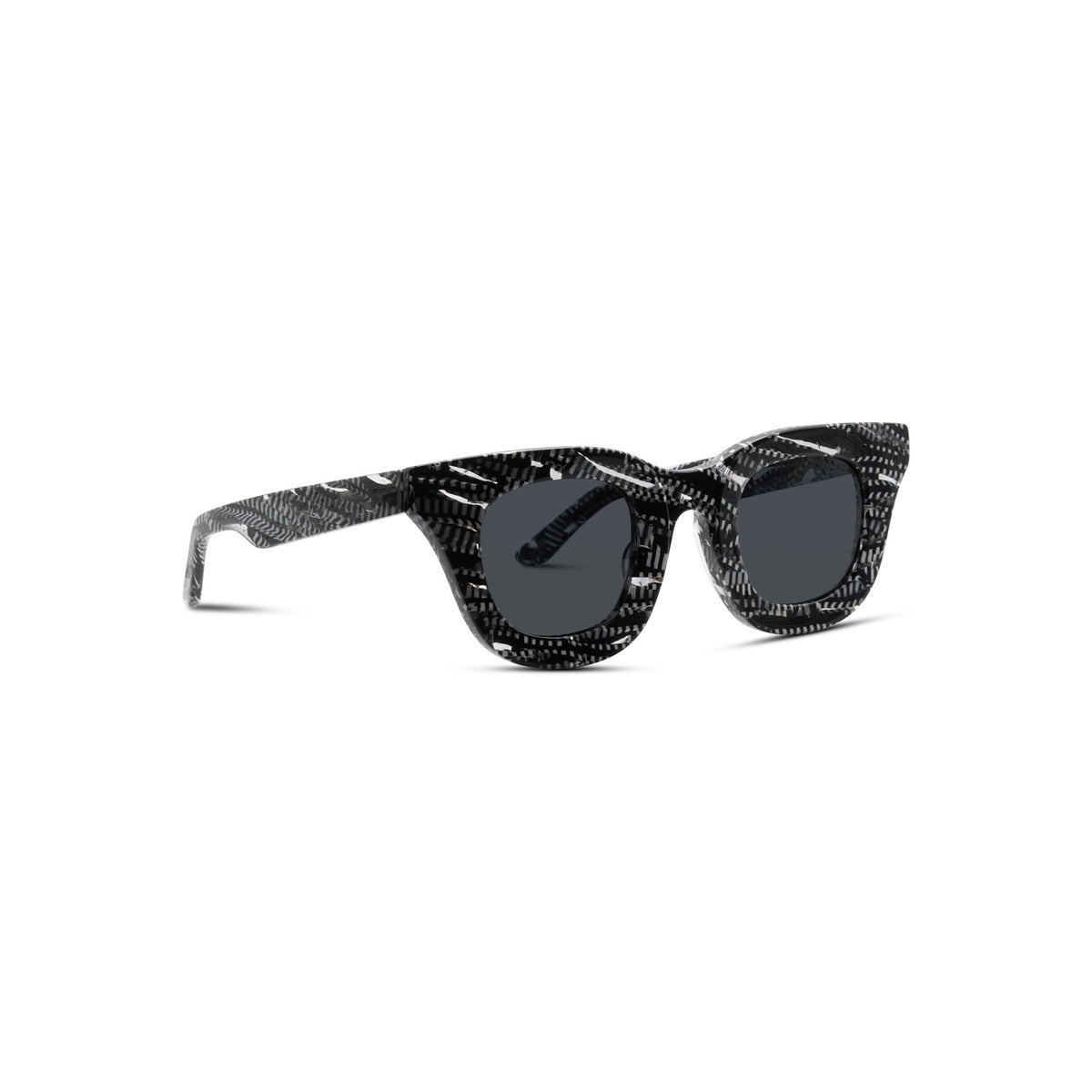 Baddie - Psychedelic Swirl/ Black Polarized