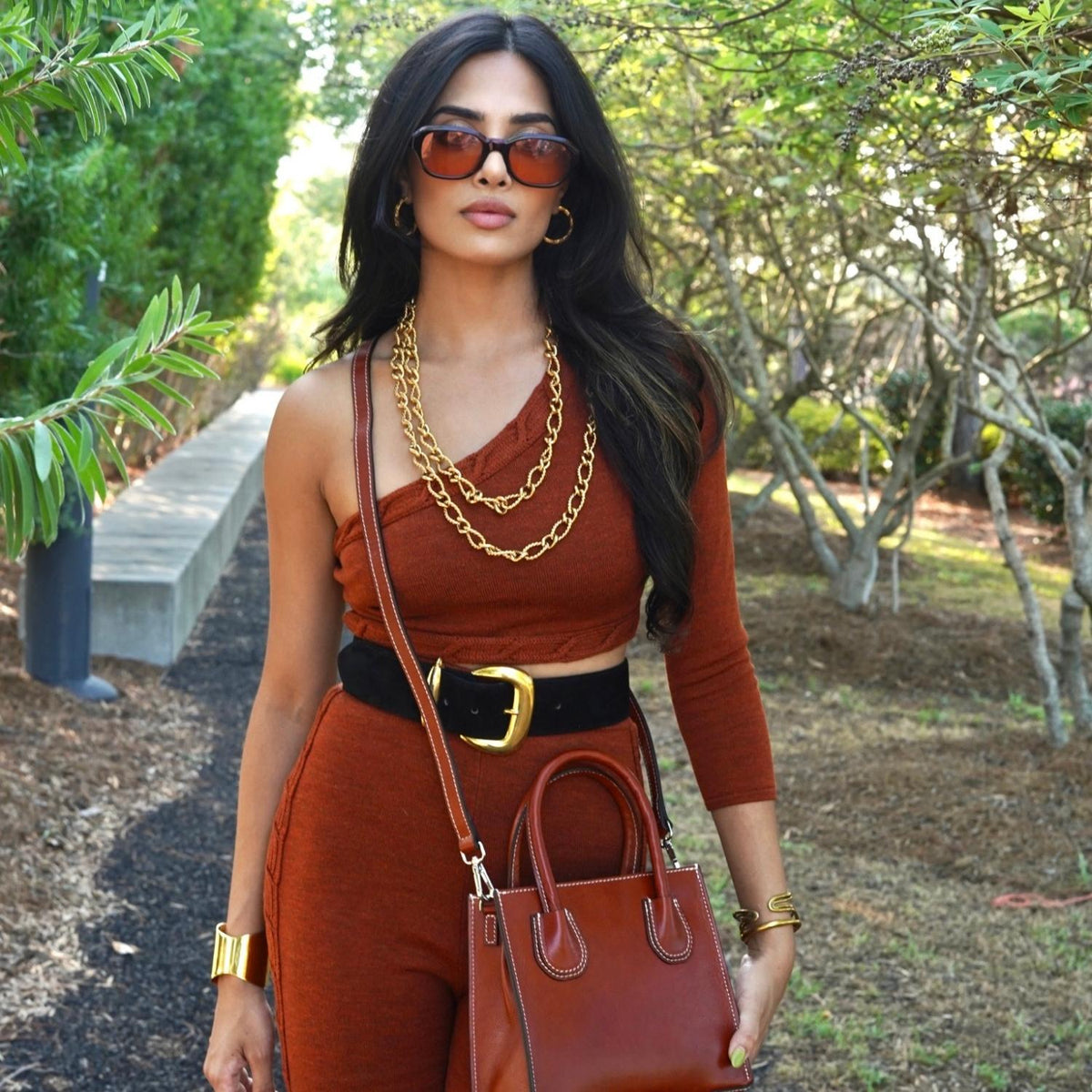 Here For It - Mahogany Tort/ Sedona