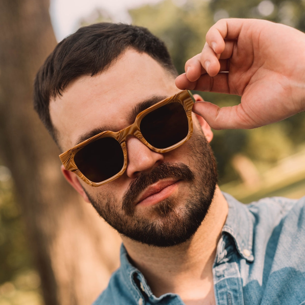 Weekender - Brown Marble/ Brown Polarized