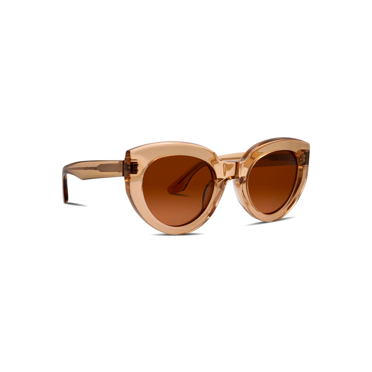 Glow Up - Golden Crystal / Brown Polarized