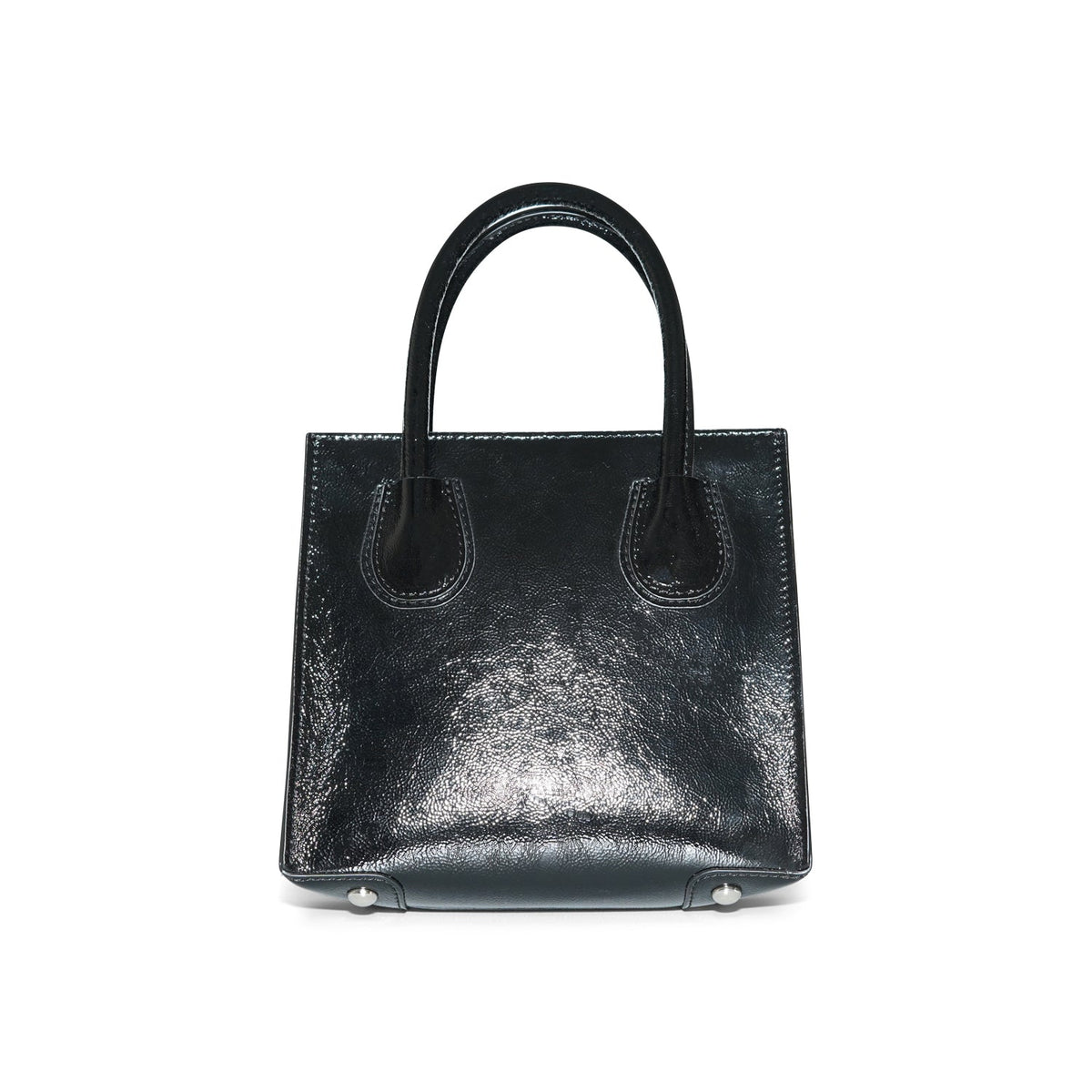 Magnolia Mini Tote - Black Patent