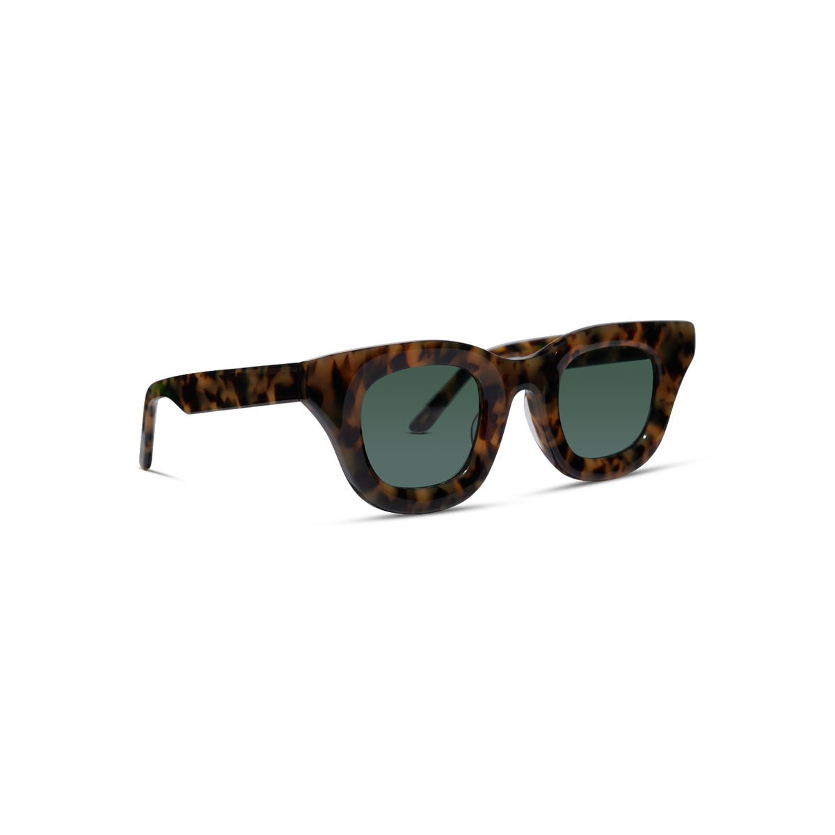 Baddie - Camel Tort/ Green Polarized