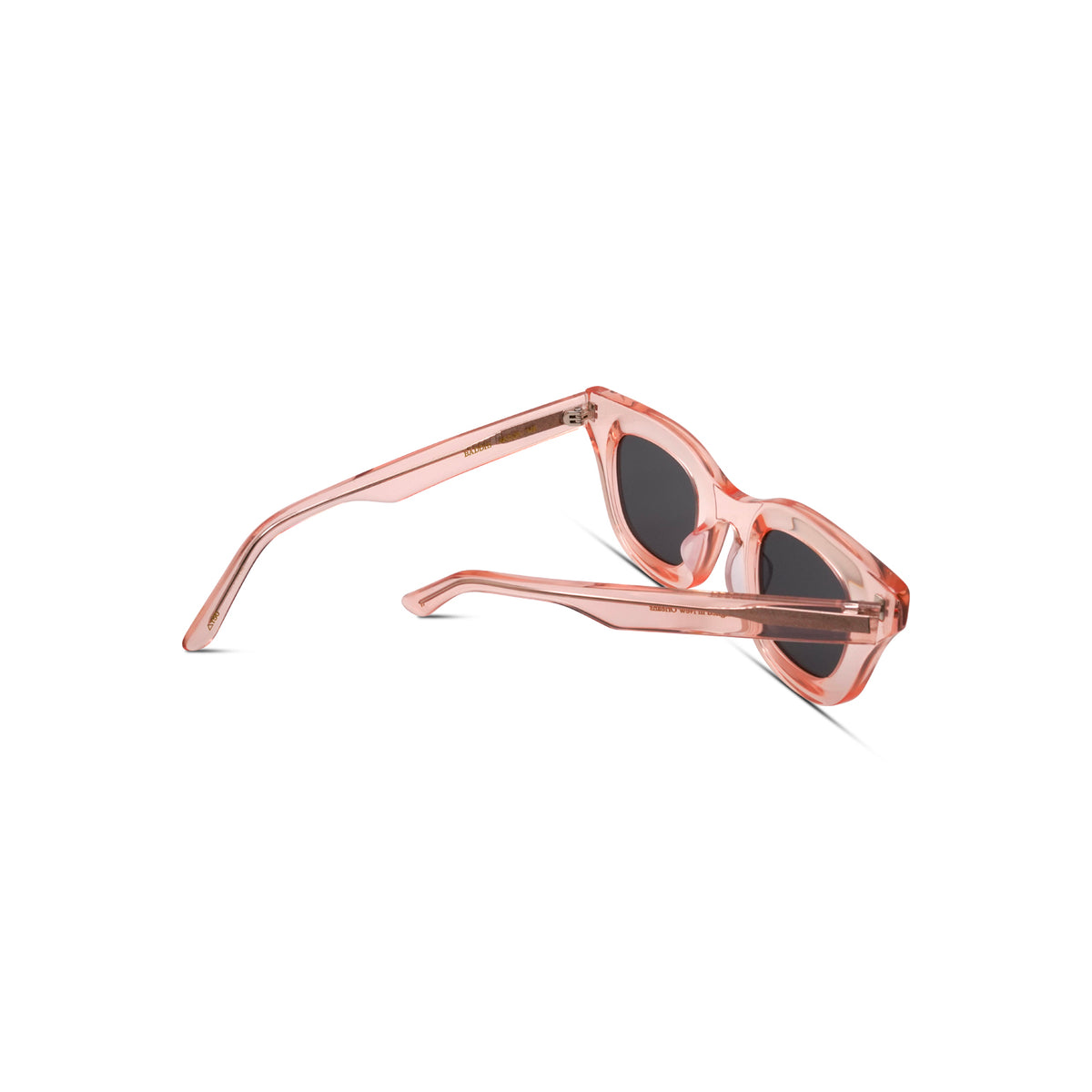 Baddie - Peach Crystal/ Grey Polarized
