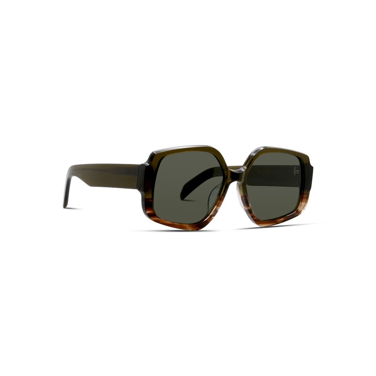 Rich Auntie - Half Tort/ Green Polarized