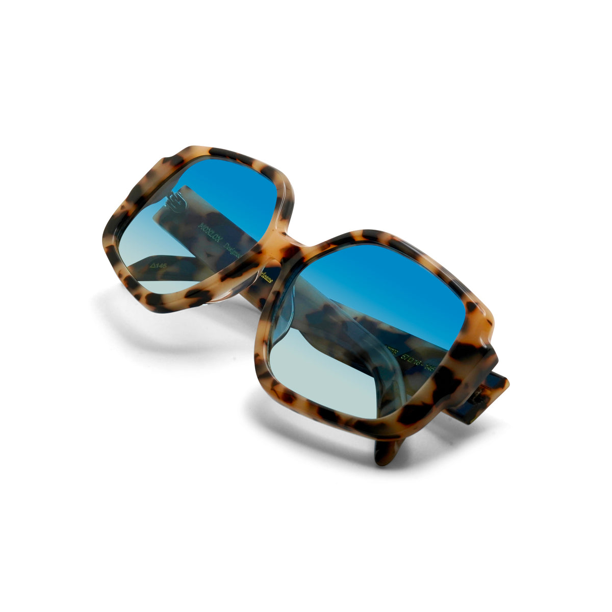 Rich Auntie - Camel Tort / Blue Mirage Gradient Lens