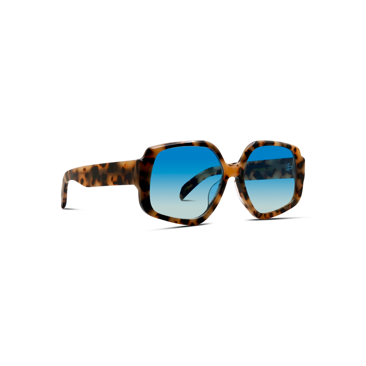 Rich Auntie - Camel Tort / Blue Mirage Gradient Lens