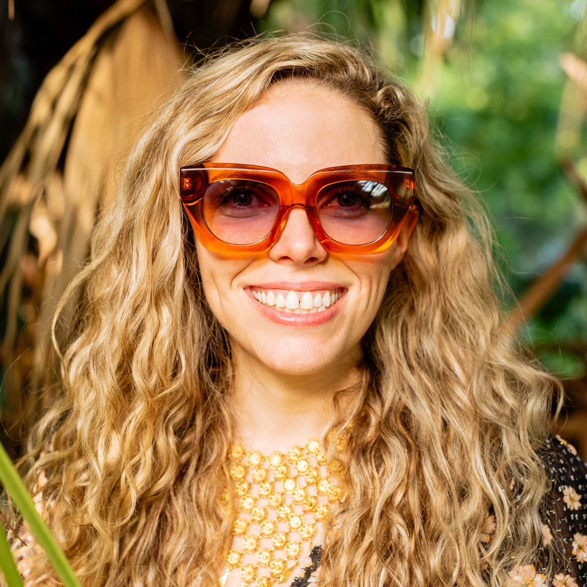 Think Big - Blush / Brown Polarized Lens