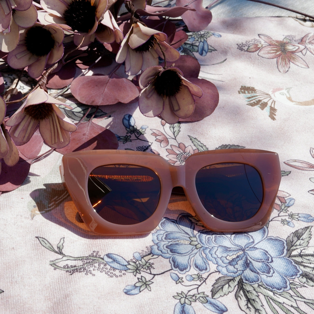 Think Big - Blush / Brown Polarized Lens