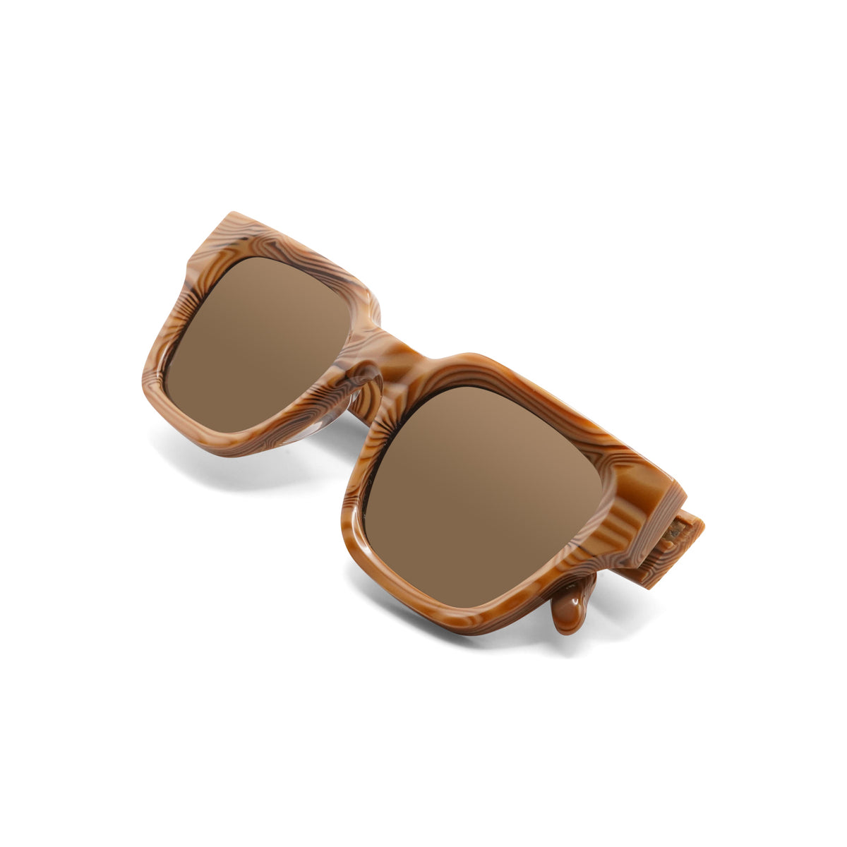 Weekender - Brown Marble/ Brown Polarized