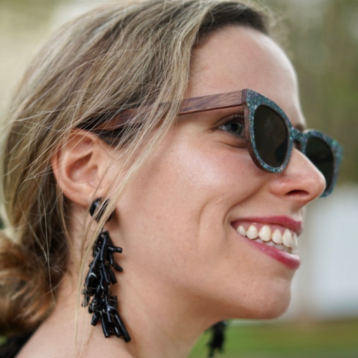 Skinny Dip - Rosewood/ Blue Seashell/ Brown Lens