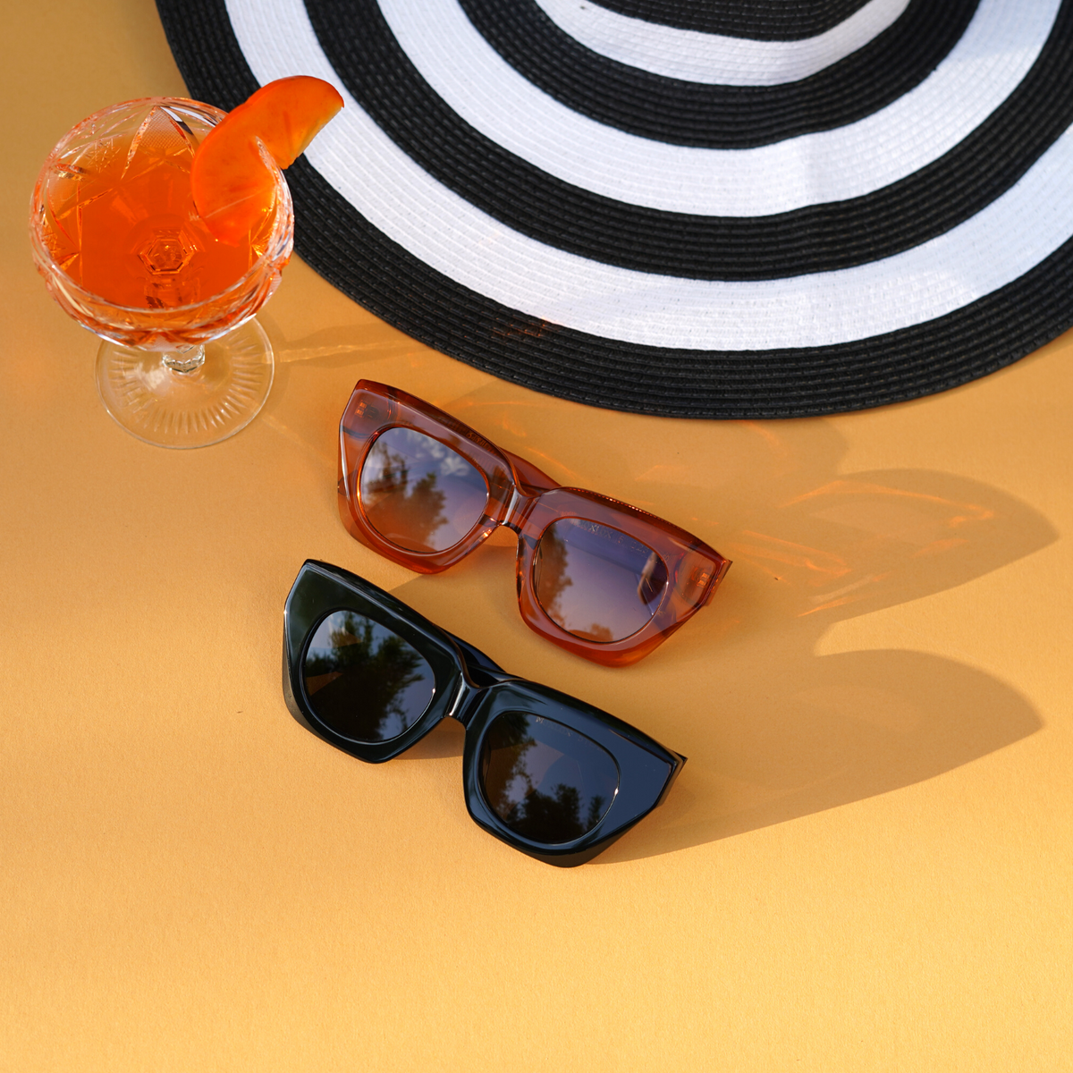 Think Big - Latte Tort/ Grey Polarized