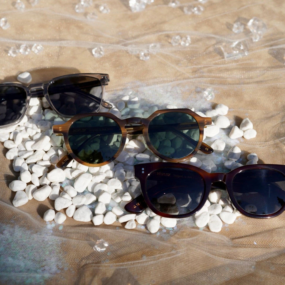 Milano - Camel Tort/ Green Polarized