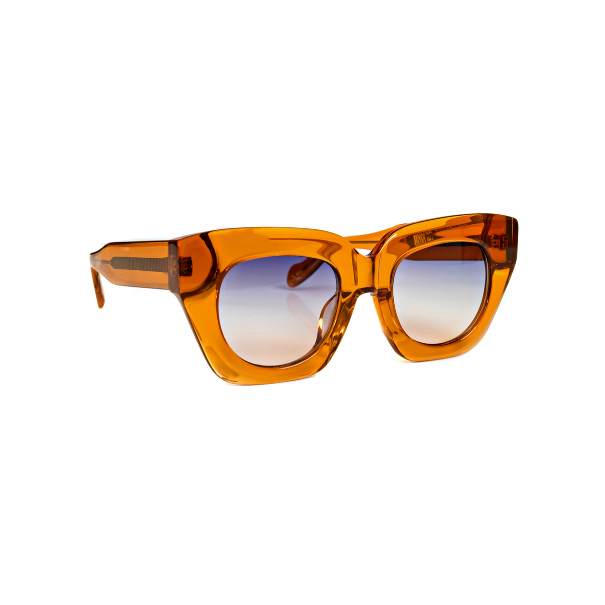 Think Big Sunglasses in Glossy apricot